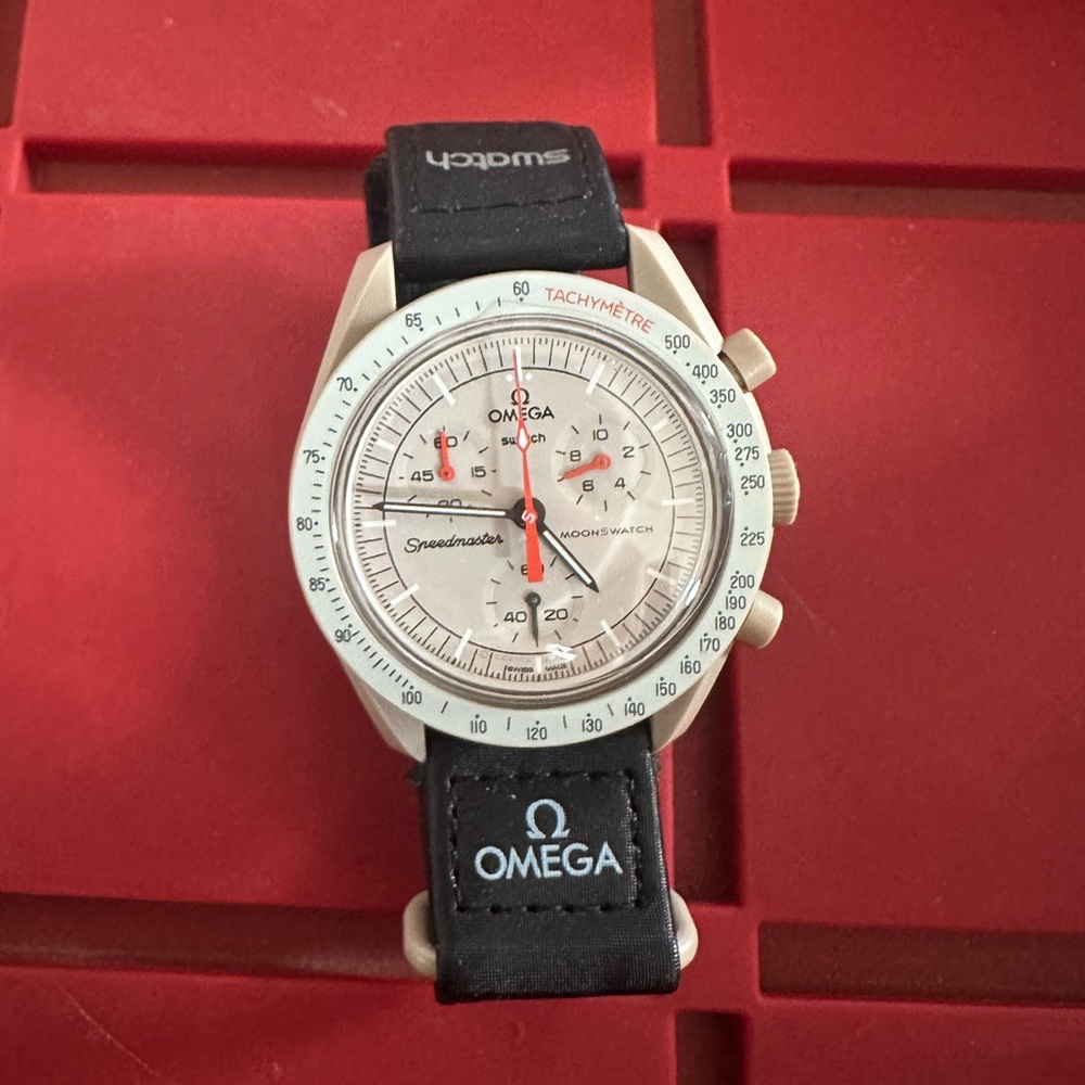 Mission to Jupiter omega swatch watch